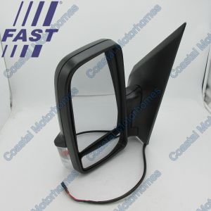 Fits VW Crafter 06-17 Mercedes Sprinter 06-18 LHD Wing Door Mirror Short Arm Electric Heated  