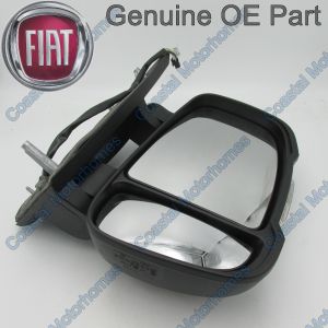 Fits Fiat Ducato Peugeot Boxer Citroen Relay Right LHD Short Arm Mirror (06-On)