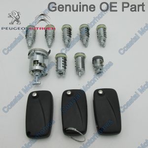 Fits Fiat Ducato Peugeot Boxer Citroen Relay 9 Piece Lock Set With Keys (02-06)