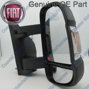 Fits Fiat Ducato Peugeot Boxer Citroen Relay Right Medium Arm Manual Mirror