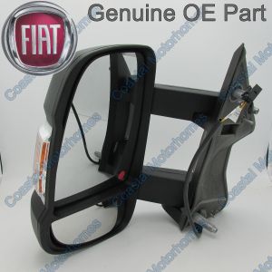 Fits Fiat Ducato Peugeot Boxer Citroen Relay Left Medium Arm Manual Mirror 