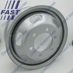 Fits Iveco Daily III-IV-V-VI 1x Steel Wheel Rim 5.5J 16" ET107 6x170mm (2000-On)