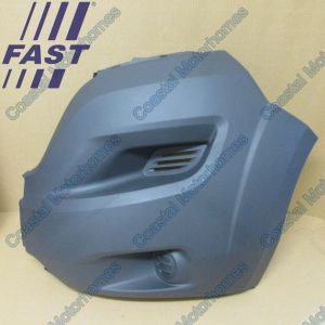 Fits Ducato Relay Boxer Front Left Bumper Corner Light Without Spot Grey 14-On