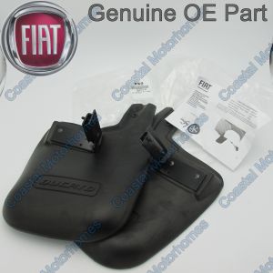 Fits Fiat Ducato Rear Mud Flap Splash Guards Kit 06-On Genuine OE 50901516