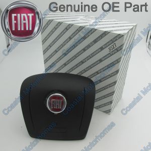 Fits Fiat Ducato Steering Wheel Horn Button Black OE (11-On) 735541749