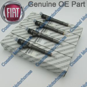Fits Fiat Ducato Iveco Daily Boxer Relay 2.3 JTD-HDI 4x Injectors OE 504389548