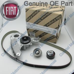 Fits Fiat Ducato Timing Belt + Water Pump Kit 2.3JTD OE (02-On) 71771581
