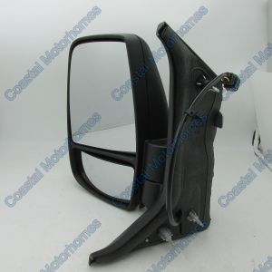 Fits Ford Transit Left Short Arm Mirror Electric Clear Lens 8 Pins 5W (14-19)