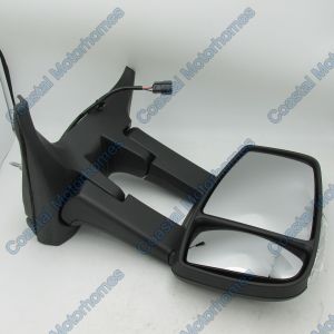 Fits Ford Transit Right Long Arm Mirror Electric Clear Lens 8 Pins 5W (14-19)
