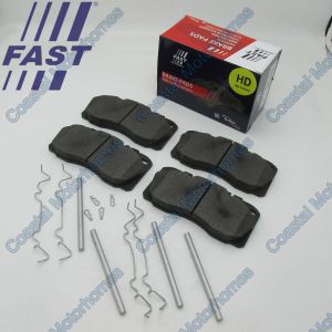Fits Iveco Daily IV Front Brake Pad Set HD 65C 70C (2006-2011)
