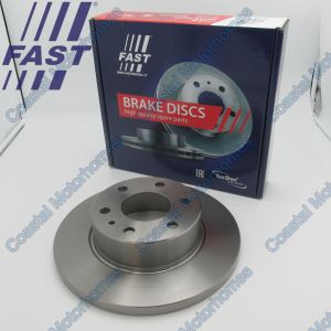 Fits Iveco Daily III-IV-V-VI (1997-ON) 1x Rear Brake Disc 296mm 2996027 7186309