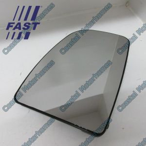 Fits Fiat Ducato Peugeot Boxer Citroen Relay Upper Left Heated Mirror Glass 06-On