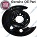 Fits Fiat Ducato Peugeot Boxer Citroen Relay Rear Right Backing Plate 9949472 (94-06)