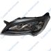 Fits Fiat Ducato Peugeot Boxer Citroen Relay Left Headlight Black With DRL 14on