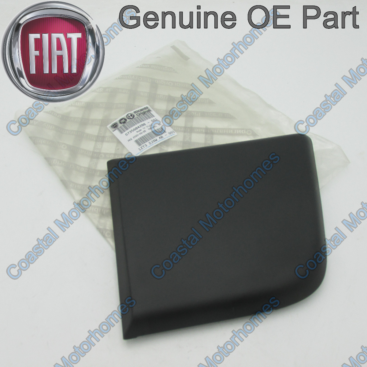 Fast FT90873 Black Body Side Moulding For Fiat Ducato, Peugeot Boxer, Citroen Relay (Right Rear) - Replaces 735684292